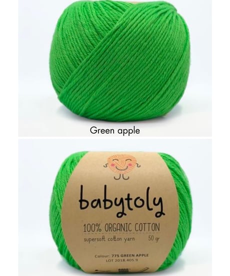 【 pre-order 】babytoly - organic yarns（A-G）