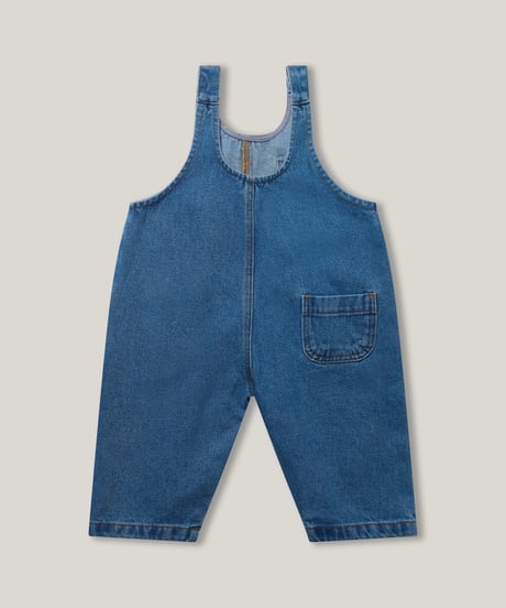 【 LAST1 / 12-18m 】THE SIMPLE FOLK - the oversized denim dungaree