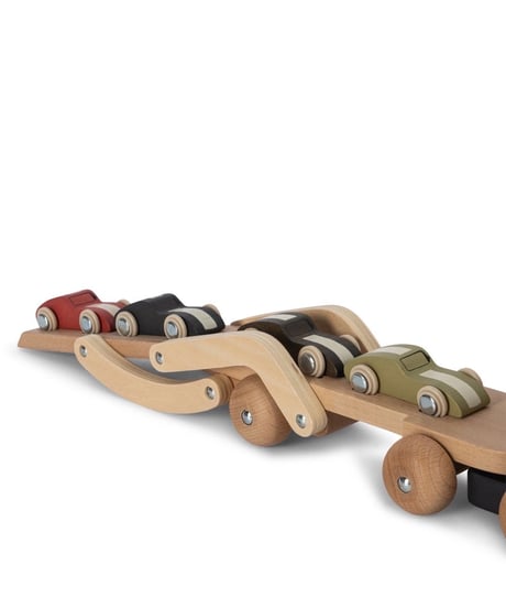 【 LAST1 】konges sløjd - wooden car carrier fsc - multi