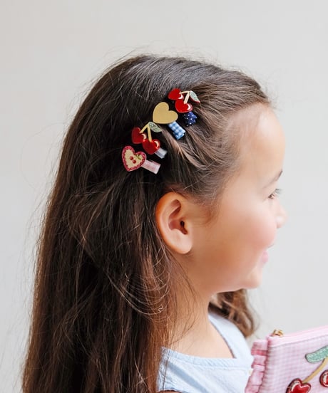 MIMI&LULA - red cherries mini clips