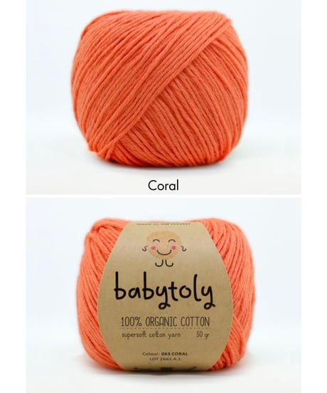 【 pre-order 】babytoly - organic yarns（A-G）