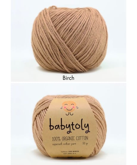 【 pre-order 】babytoly - organic yarns（A-G）