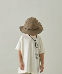 MOUN TEN. - reversible adventure hat (re-nylon) - mocha×ecru