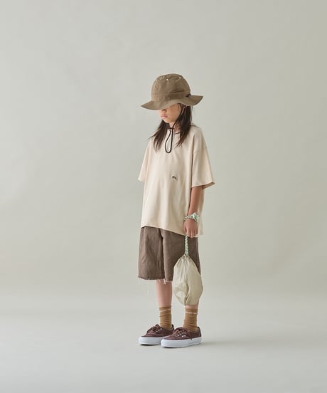 MOUN TEN. - cut off midi jeans - brown