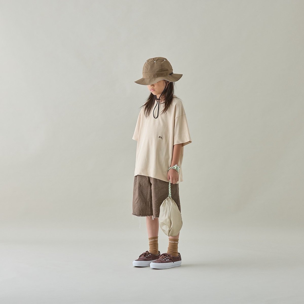 LAST1 / 125 】MOUN TEN. - cut off midi jeans -