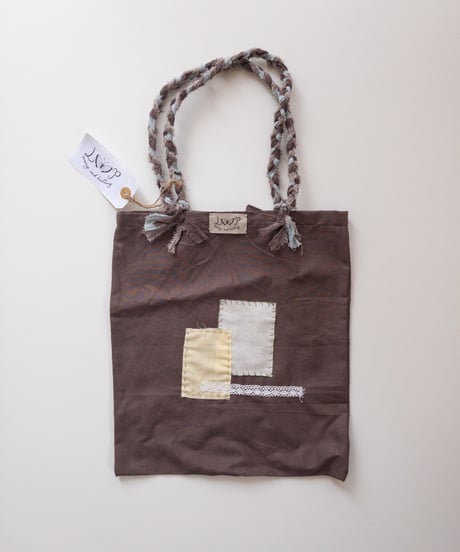 LOOP × Tammy - patchwork tote bag - yellow/brown