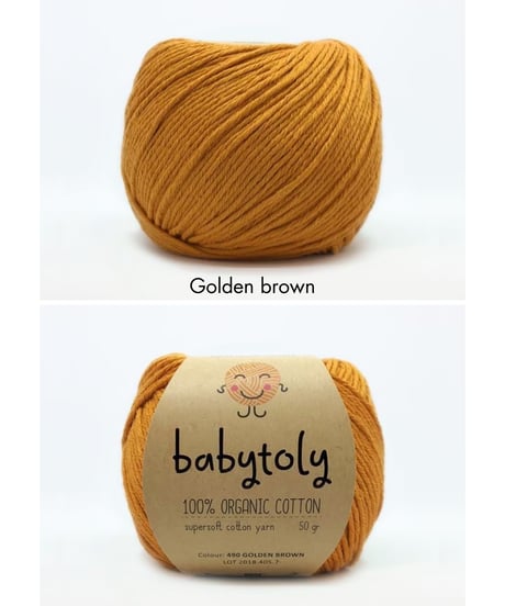 【 pre-order 】babytoly - organic yarns（A-G）