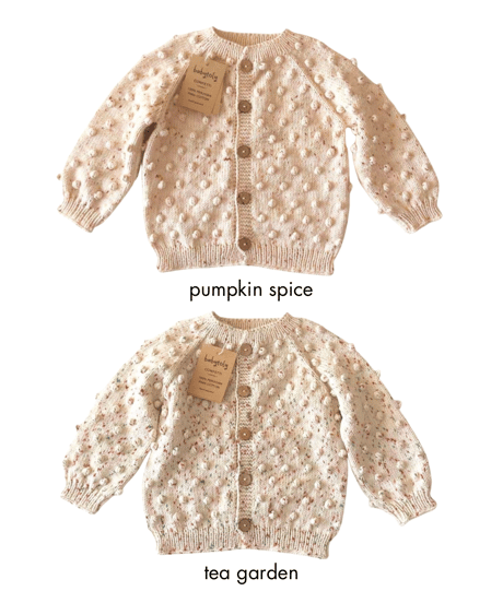 【 confetti 】babytoly - popcorn cardigans
