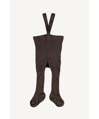 mile - tights with braces - cocoa