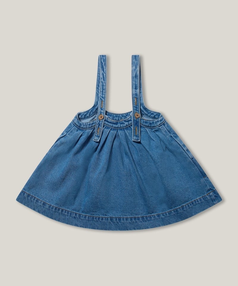 THE SIMPLE FOLK - the oversized denim pinafore