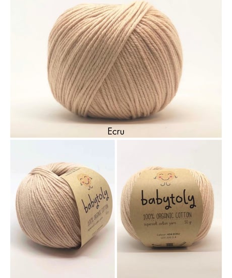 【 pre-order 】babytoly - organic yarns（A-G）