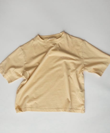 Façade -  wide SS tee - butter