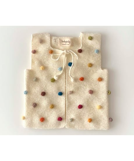 babytoly - rainbow popcorn vest