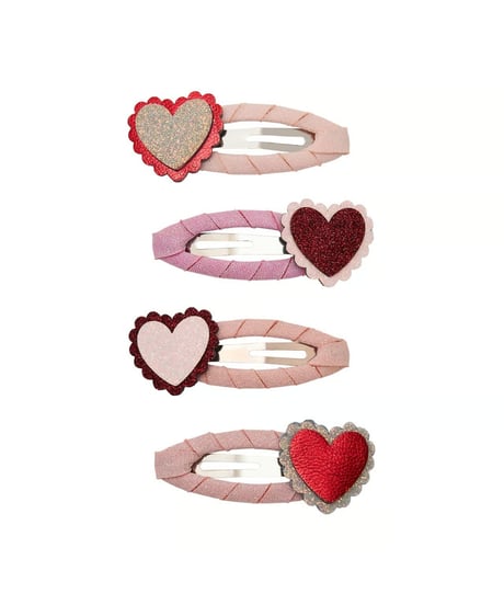 【 LAST1 】MIMI&LULA - scalloped heart click clacs