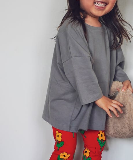 THE SIMPLE FOLK - the oversized tee - lead gray