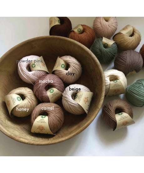 【 pre-order 】babytoly - organic yarns（R-Z）