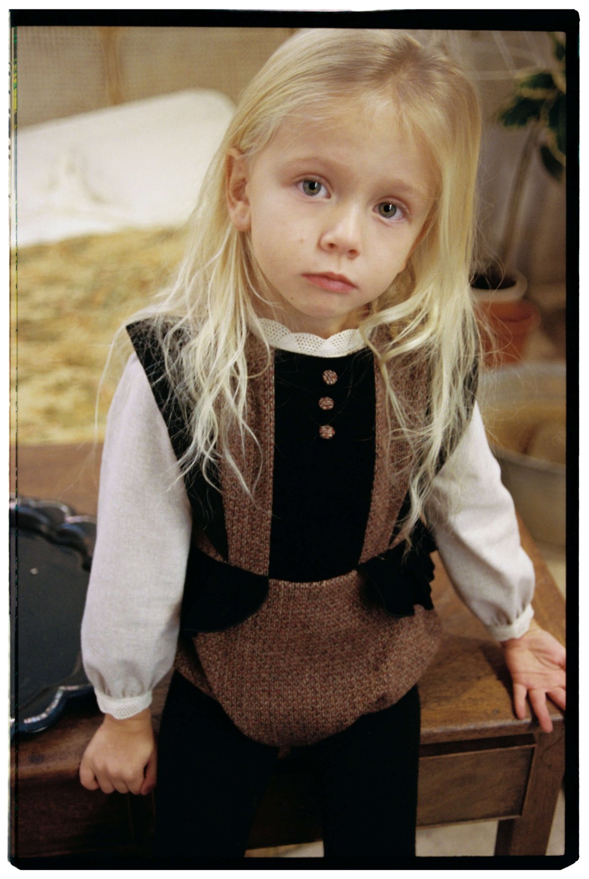 Popelin - burgundy woollen romper suit with fri
