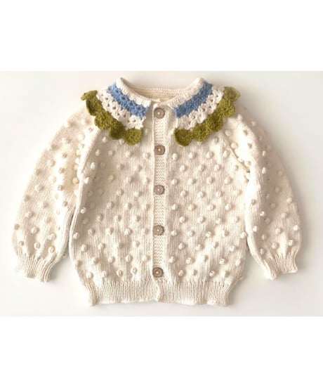 babytoly - camille collar cardigan