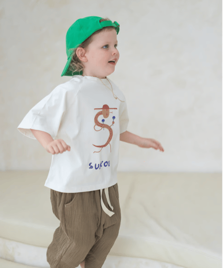 SUKOU - boston pants - brown