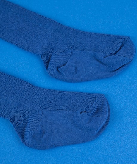 mile - tights with braces - cobalt blue