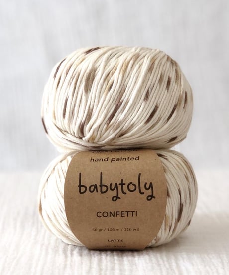 【 pre-order 】babytoly - 100% peruvian pima cotton yarn