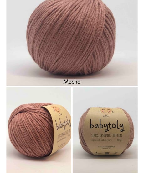 【 pre-order 】babytoly - organic yarns（H-P）