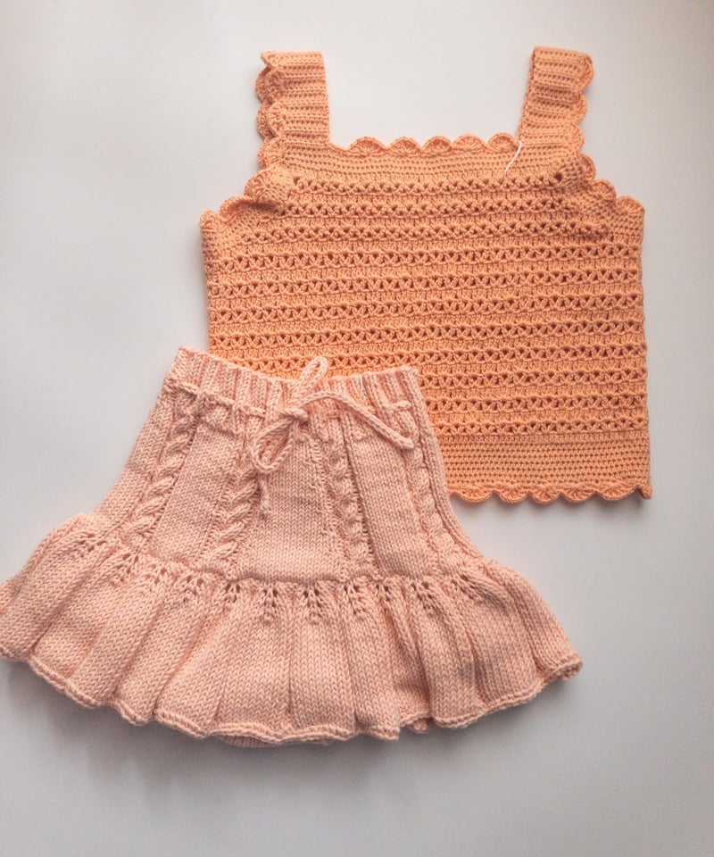 babytoly - ivy skirts - peach | sounote babytoly - ivy skirts - peach | sounote