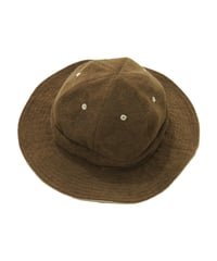 MOUN TEN. -  reversible adventure hat - mocha × ecru