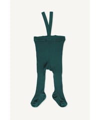 mile - tights with braces - emerald
