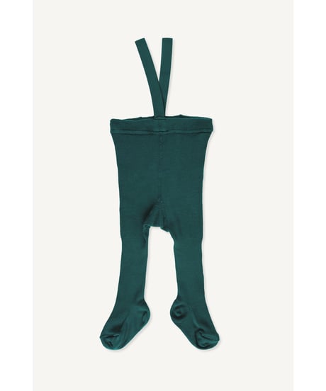 mile - tights with braces - emerald