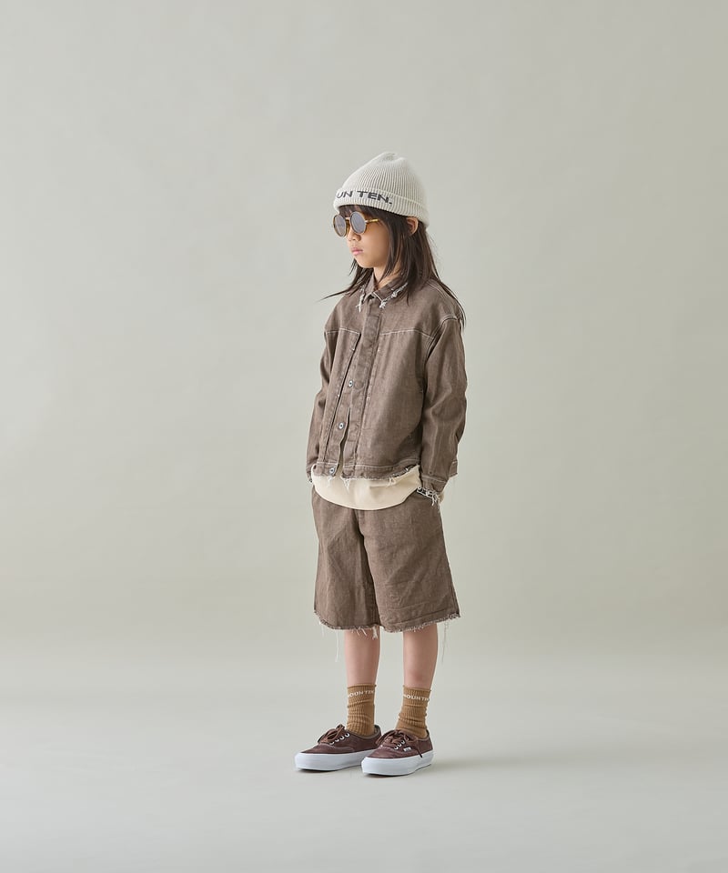 LAST1 】MOUN TEN. - MOUN TEN. watch cap - ecru