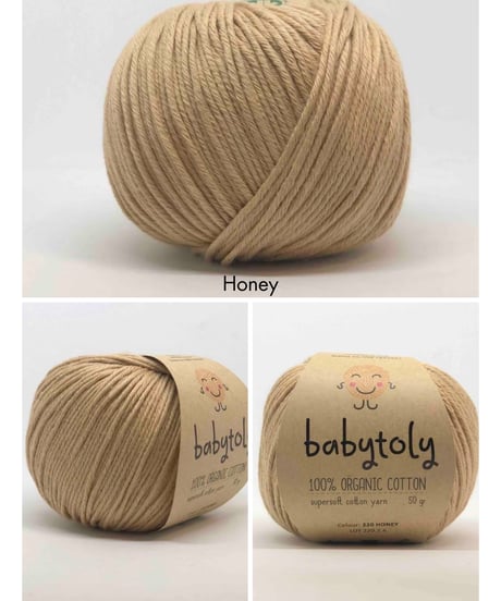 【 pre-order 】babytoly - organic yarns（H-P）