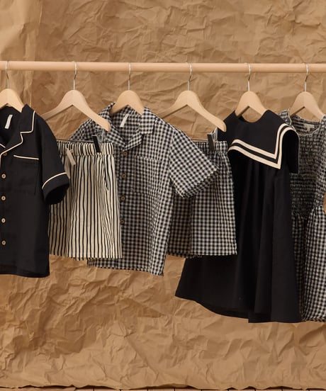 Rylee+Cru -  sailoir dress - black