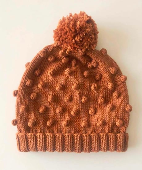 babytoly - rainbow popcorn beanies