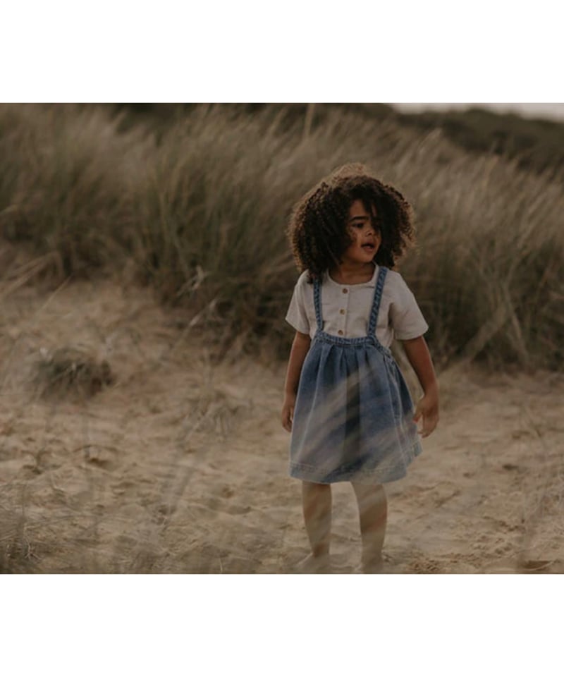 THE SIMPLE FOLK - the oversized denim pinafore