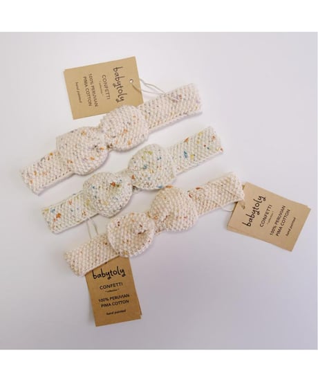【 confetti 】babytoly - seed head bow