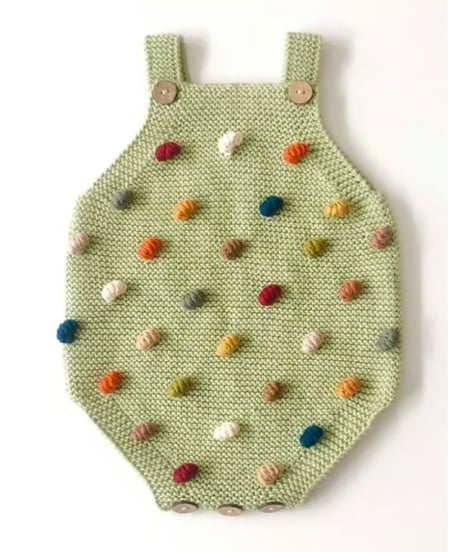 babytoly - rainbow popcorn romper