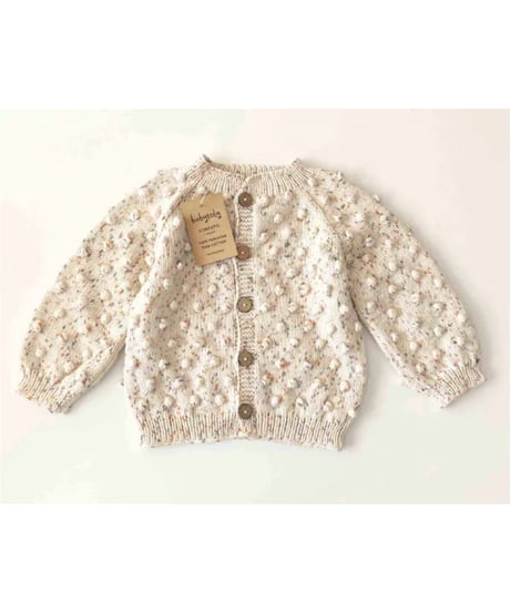【 confetti 】babytoly - popcorn cardigans