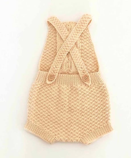 babytoly - cable popcorn romper