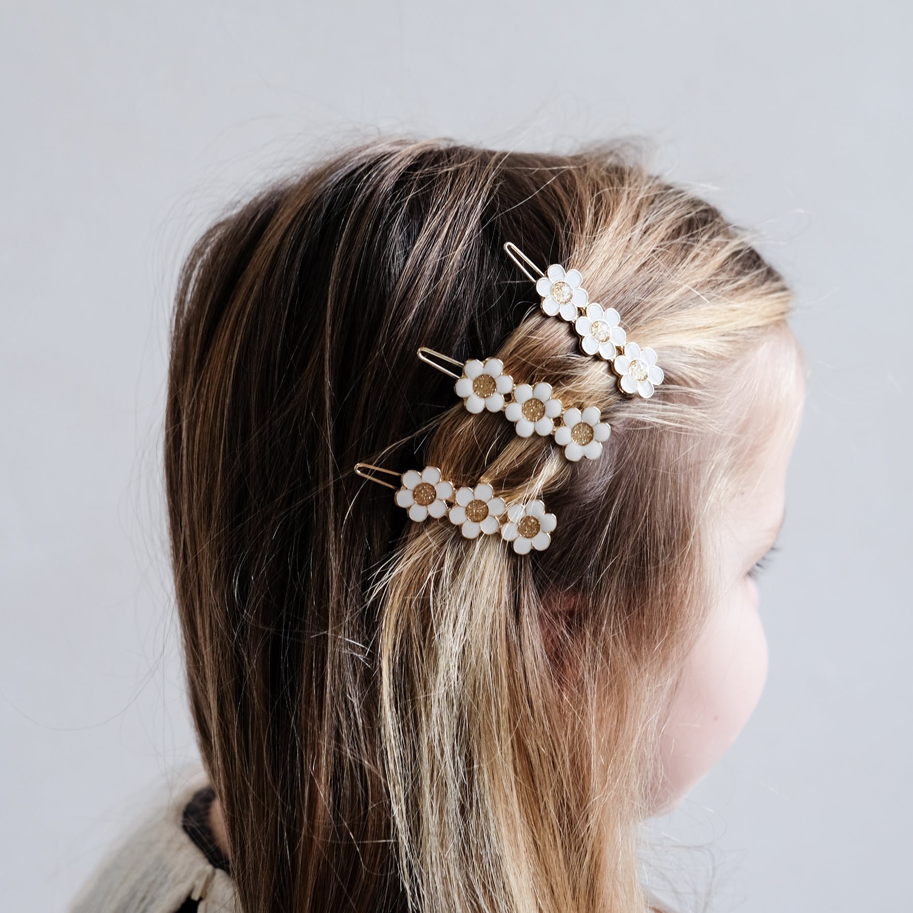 MIMI＆LULA - daisy enamel snap grips | sounote