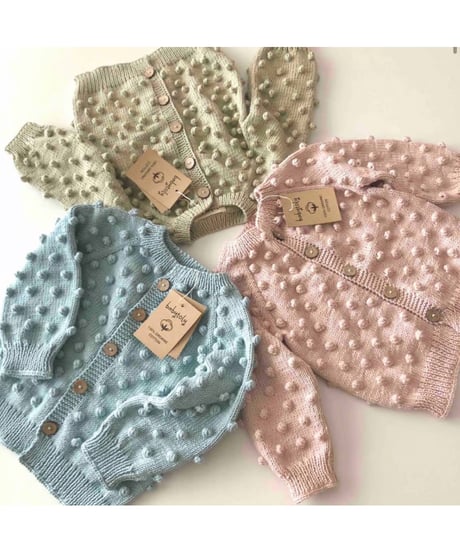 babytoly - popcorn cardigans