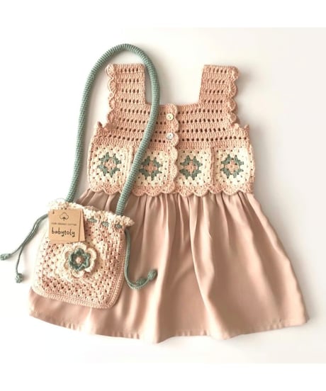 babytoly - flower pouch bags - 3 layer flower design