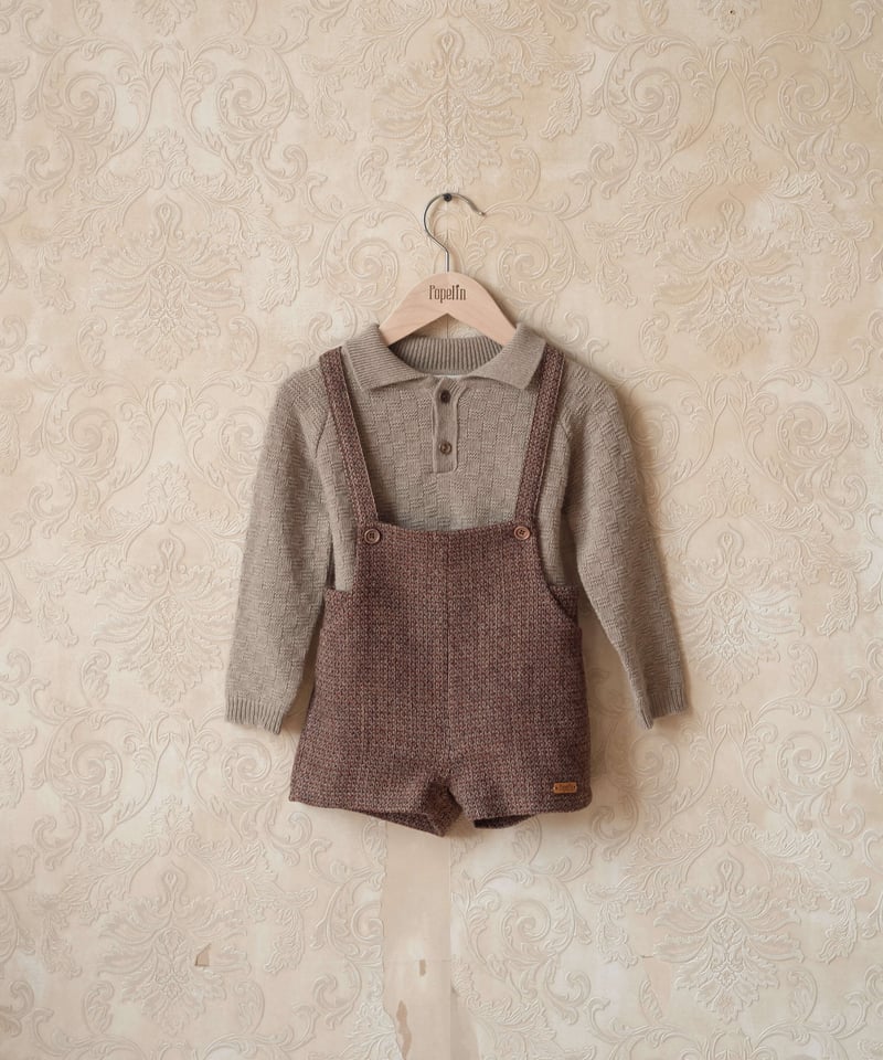 popelin ロンパース 2-3y 楽天市場】【Popelin】 MOD.1.2 Dark grey romper suit with