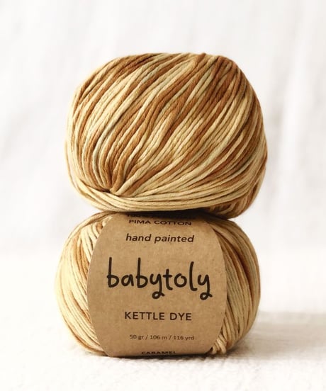 【 pre-order 】babytoly - 100% peruvian pima cotton yarn