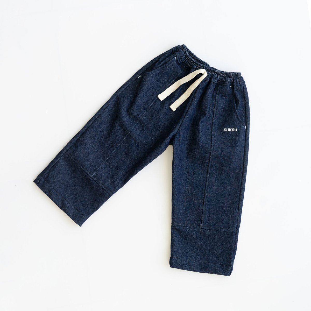 SUKOU - leo pants - dark denim | sounote