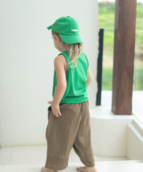 SUKOU - boston pants - brown