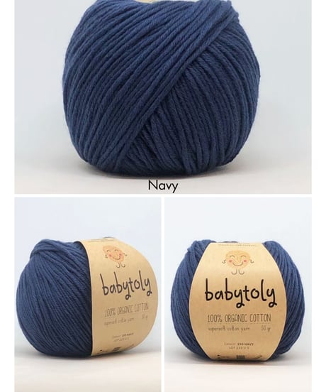 【 pre-order 】babytoly - organic yarns（H-P）