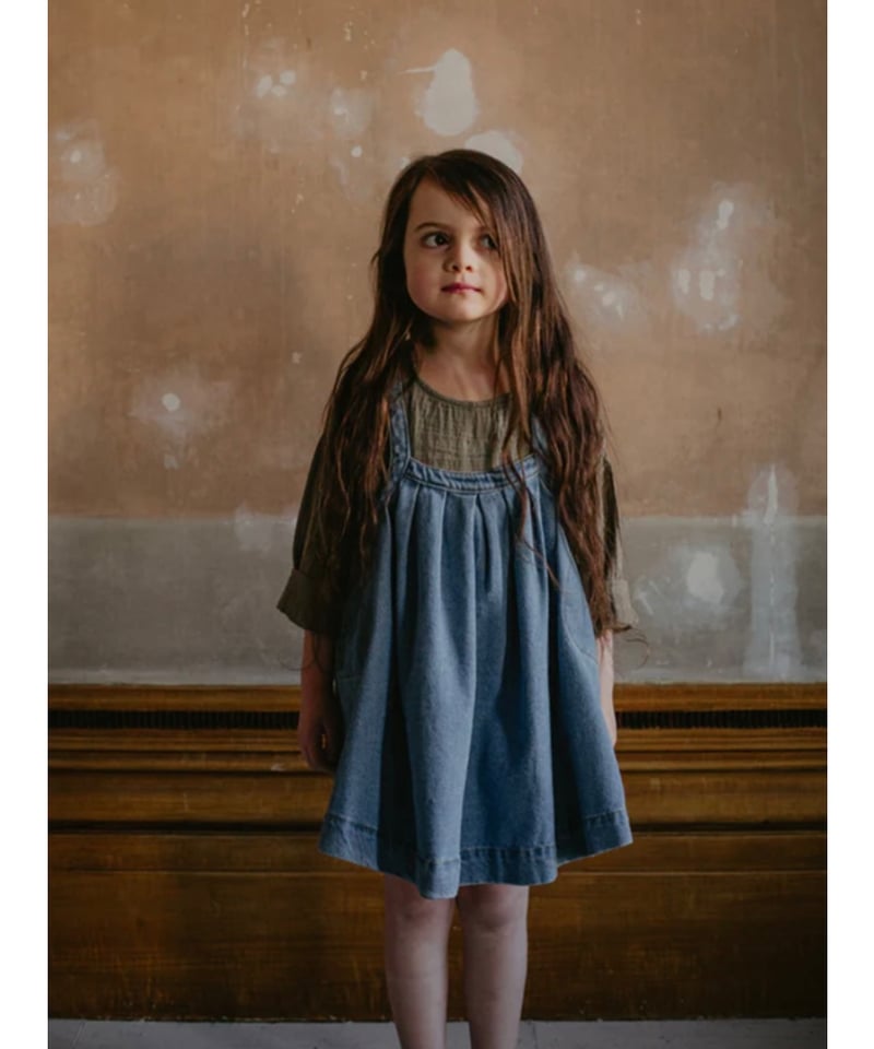 THE SIMPLE FOLK - the oversized denim pinafore