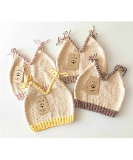 【 confetti 】babytoly - eva knit top - ribbons