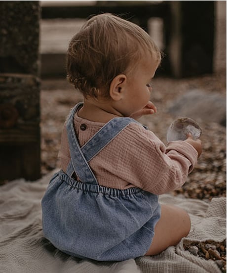 【 LAST1 / 18-24m 】THE SIMPLE FOLK - the stone romper